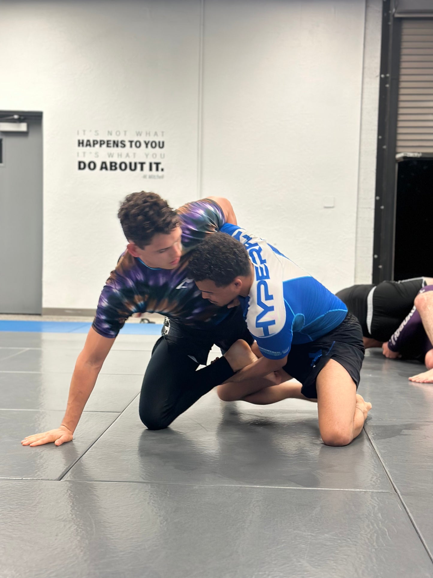 Tie Dye Short Sleeve Rashguard