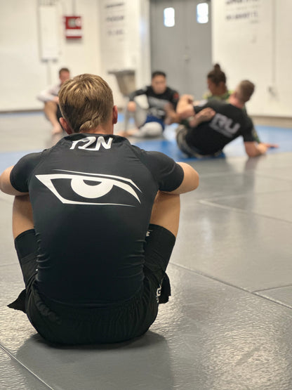 Black Short Sleeve Rashguard