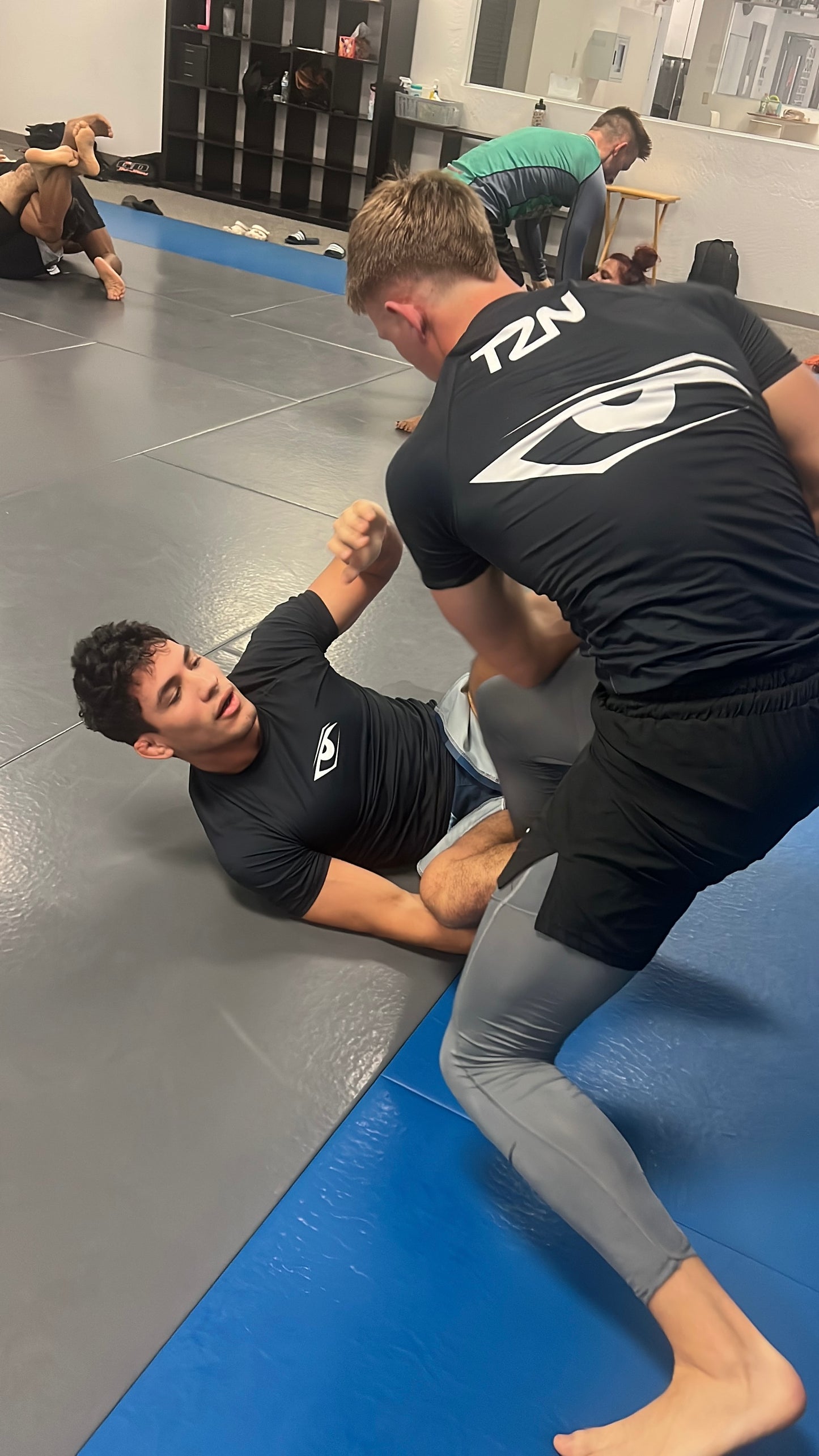 Black Short Sleeve Rashguard