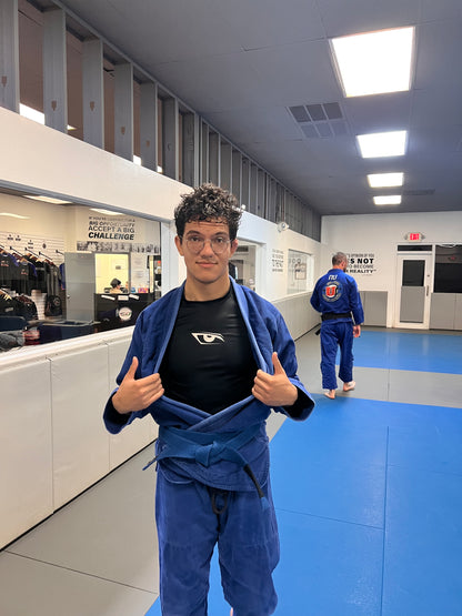 Black Short Sleeve Rashguard