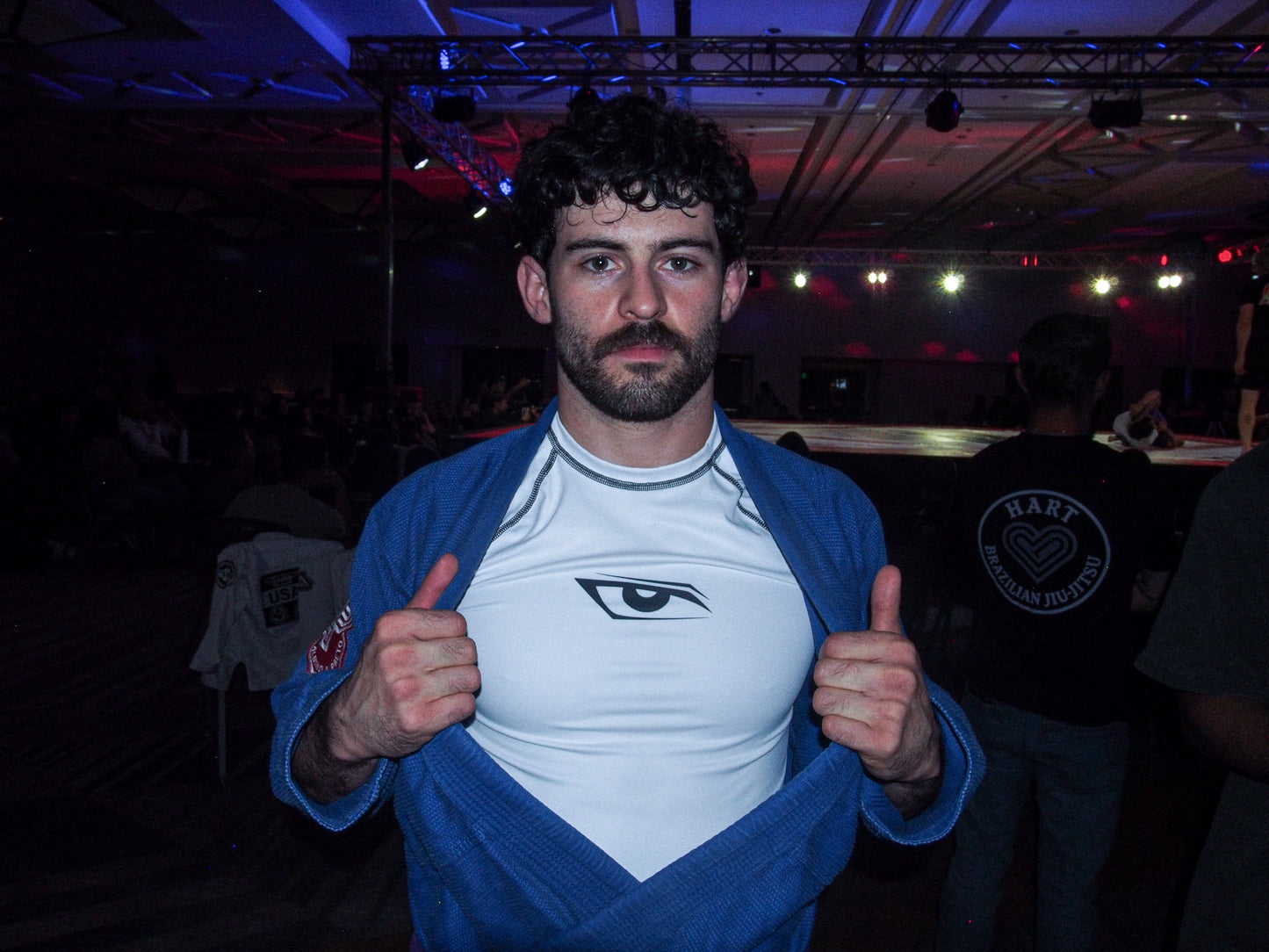 White Short Sleeve Rashguard