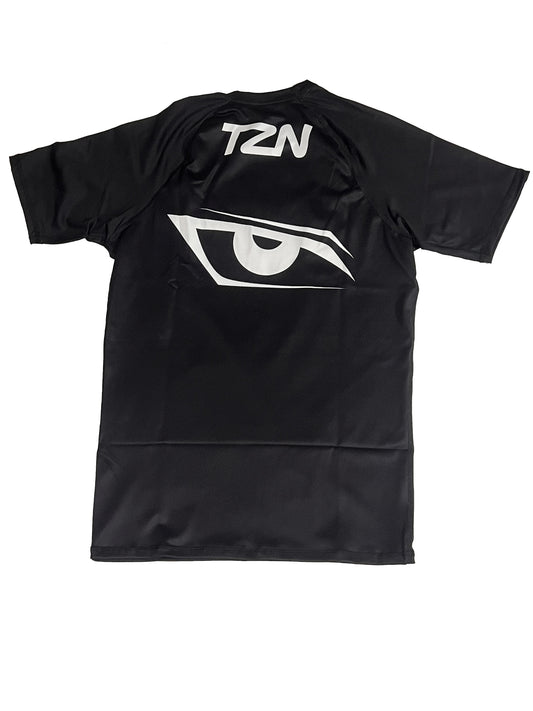 Black Short Sleeve Rashguard
