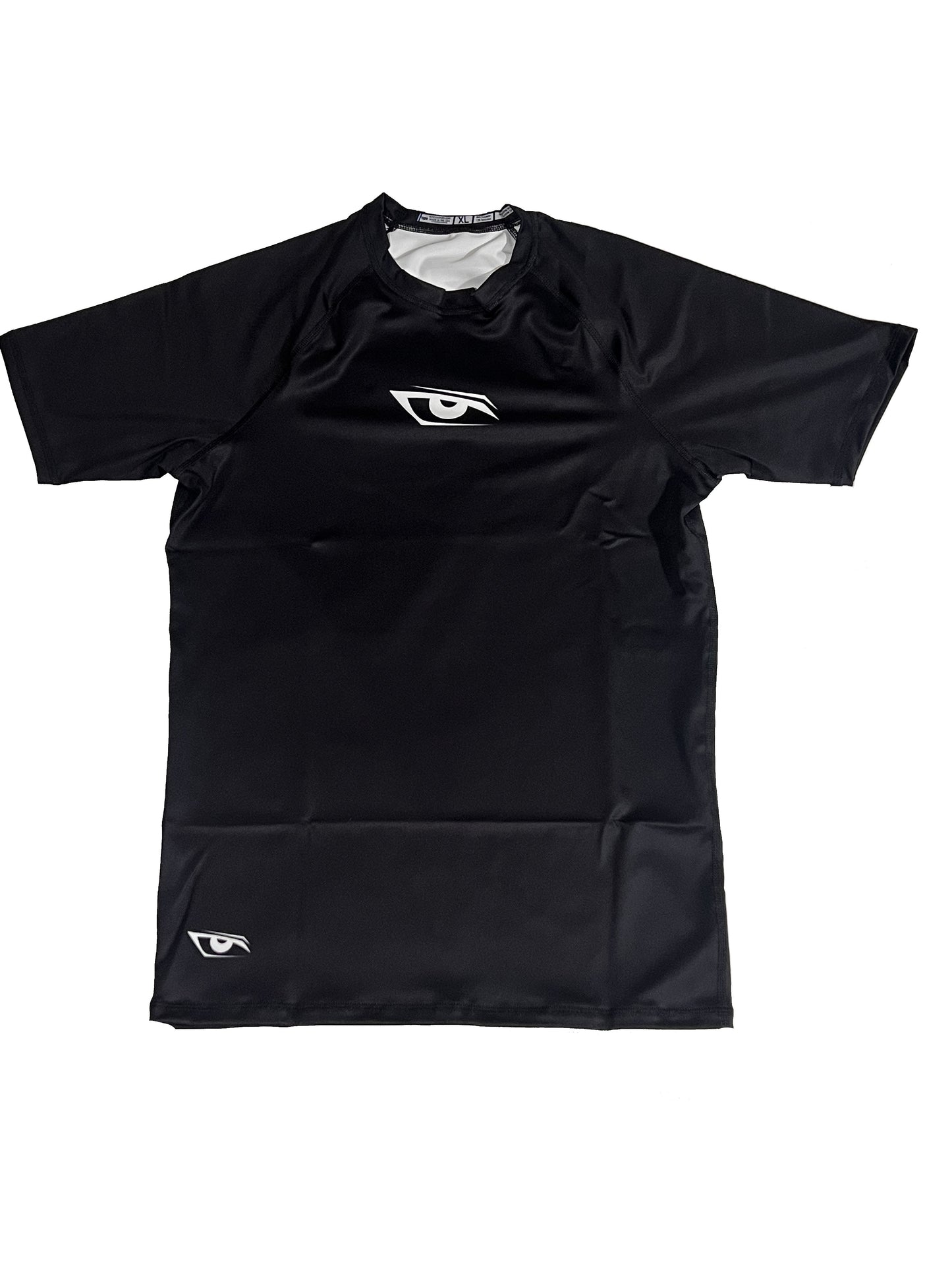 Black Short Sleeve Rashguard
