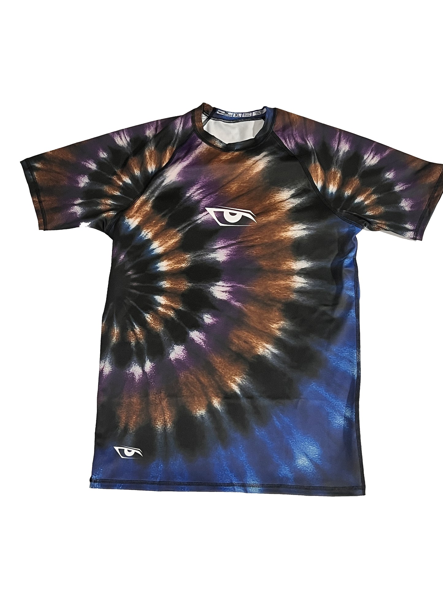 Tie Dye Short Sleeve Rashguard